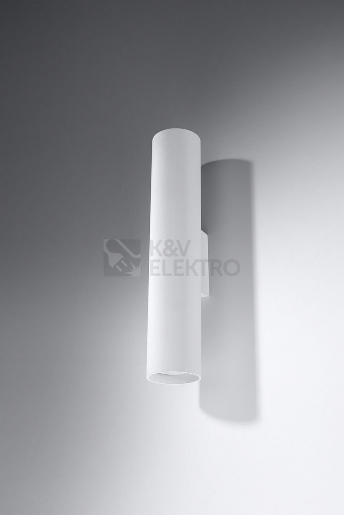 Obrázek produktu Nástěnné svítidlo SOLLUX Lagos 2 GU10 2x40W bez zdroje SL.0326 bílá 1