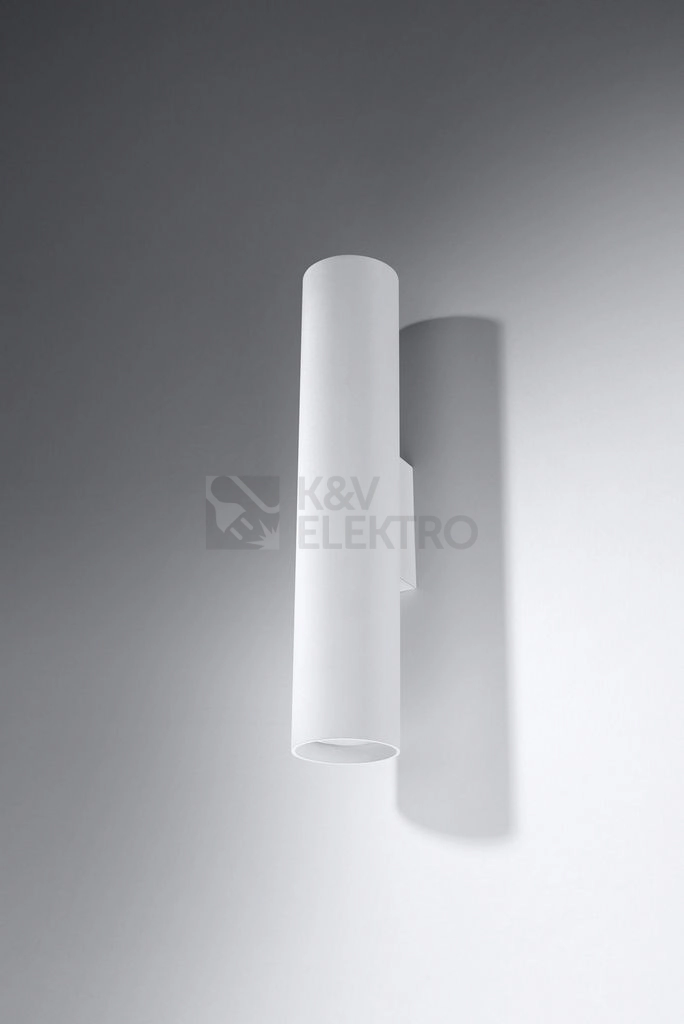 Obrázek produktu Nástěnné svítidlo SOLLUX Lagos 2 GU10 2x40W bez zdroje SL.0326 bílá 1
