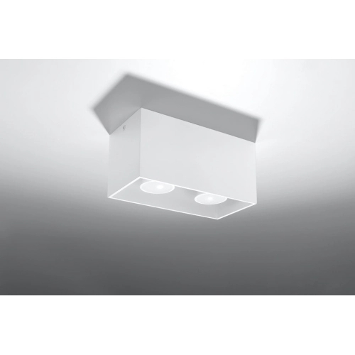 Stropní svítidlo SOLLUX Quad GU10 2x40W bez zdroje SL.0380 bílá (obrázek 5)