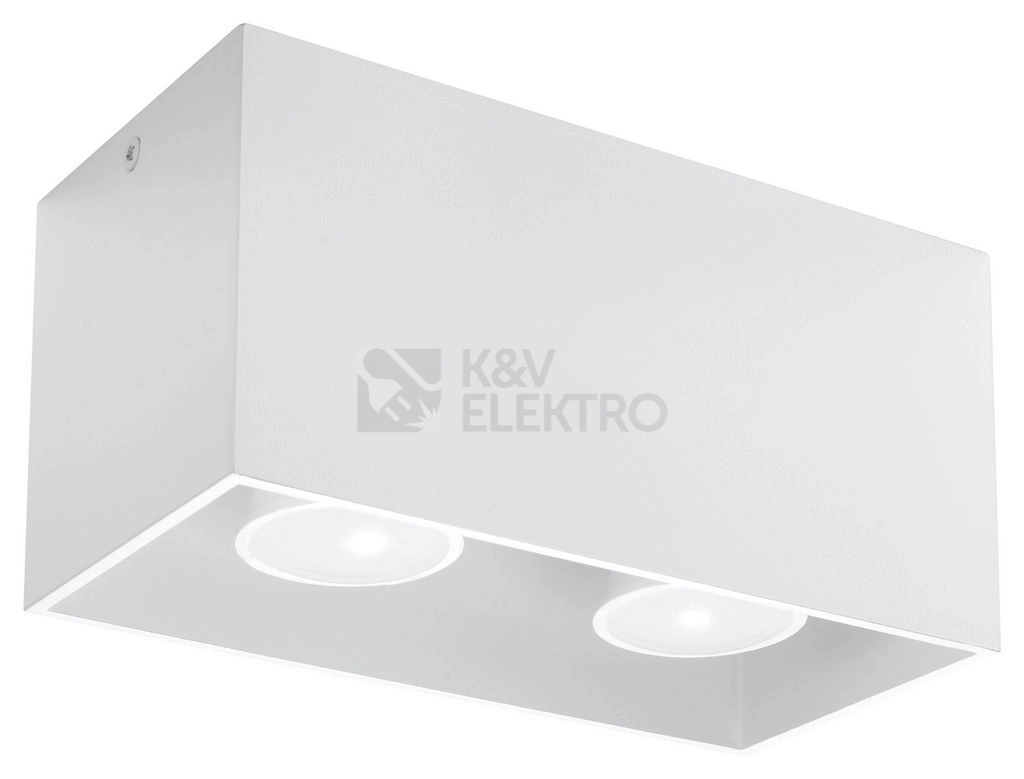 Obrázek produktu Stropní svítidlo SOLLUX Quad GU10 2x40W bez zdroje SL.0380 bílá 0