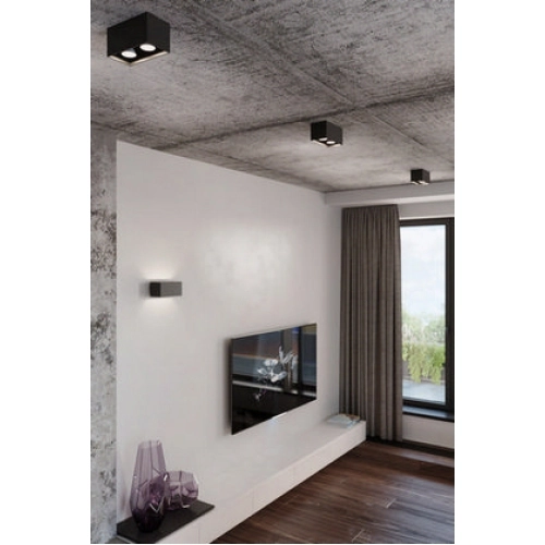 Stropní svítidlo SOLLUX Quad GU10 2x40W bez zdroje SL.0381 černá (obrázek 3)