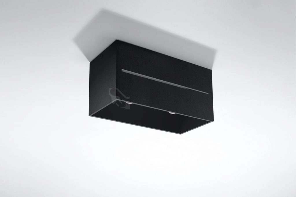 Obrázek produktu Stropní svítidlo SOLLUX Lobo 2 G9 2x40W bez zdroje SL.0384 černá 1