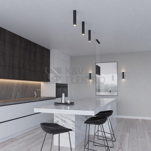 Obrázek produktu Stropní svítidlo SOLLUX Lagos 30cm GU10 1x40W bez zdroje SL.0436 černá 5