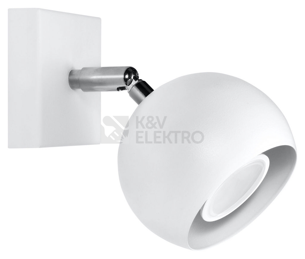Obrázek produktu Nástěnné bodové svítidlo SOLLUX Oculare GU10 1x40W bez zdroje SL.0437 bílá 0