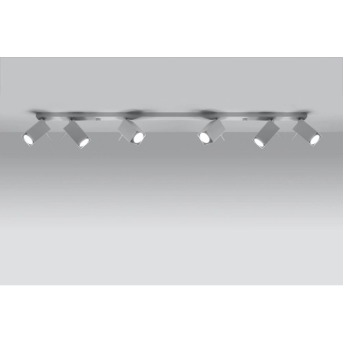 Bodové svítidlo SOLLUX Merida 6l GU10 6x40W bez zdroje SL.0464 bílá (obrázek 4)