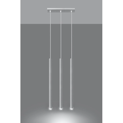 Lustr SOLLUX Pastelo 3 G9 3x40W bez zdroje SL.0466 bílá (obrázek 4)