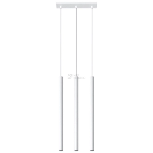 Lustr SOLLUX Pastelo 3 G9 3x40W bez zdroje SL.0466 bílá