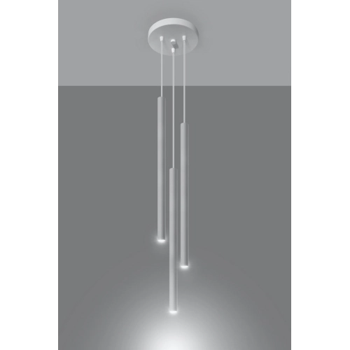 Lustr SOLLUX Pastelo 3p G9 3x40W bez zdroje SL.0467 bílá (obrázek 6)