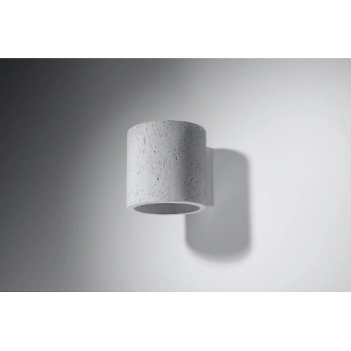 Nástěnné svítidlo SOLLUX Orbis G9 1x40W bez zdroje SL.0486 beton (obrázek 6)