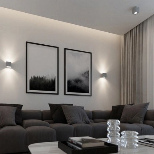 Stropní svítidlo SOLLUX Quad GU10 1x40W bez zdroje SL.0489 beton (obrázek 7)