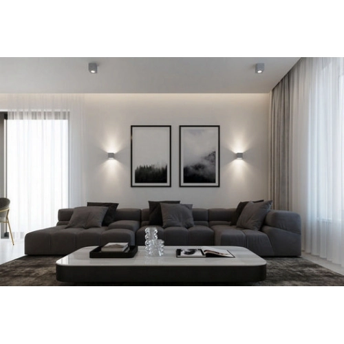 Stropní svítidlo SOLLUX Quad GU10 1x40W bez zdroje SL.0489 beton (obrázek 3)