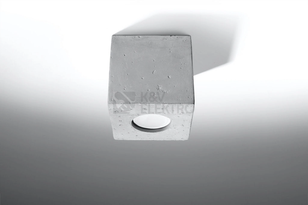Obrázek produktu Stropní svítidlo SOLLUX Quad GU10 1x40W bez zdroje SL.0489 beton 1