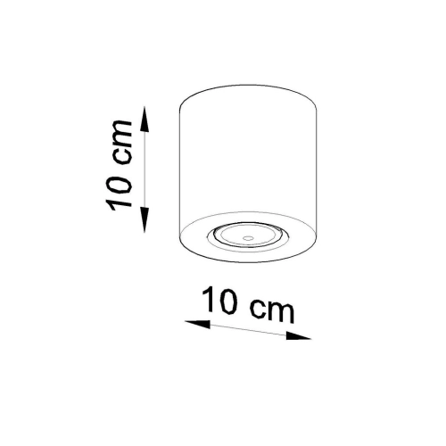 Stropní svítidlo SOLLUX Orbis GU10 1x40W bez zdroje SL.0492 přírodní dřevo (obrázek 8)