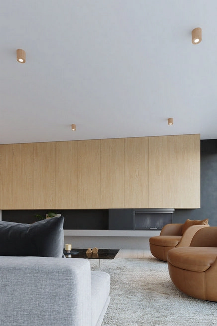 Stropní svítidlo SOLLUX Orbis GU10 1x40W bez zdroje SL.0492 přírodní dřevo (obrázek 6)
