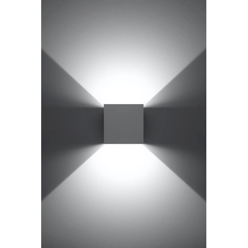 Nástěnné LED svítidlo SOLLUX Luca 6W 3000K IP54 SL.0544 bílá (obrázek 3)