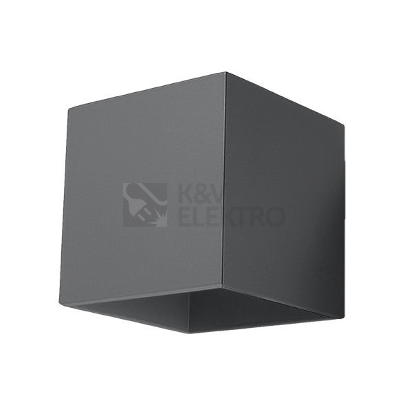 Obrázek produktu Nástěnné svítidlo SOLLUX Quad 1 G9 1x40W bez zdroje SL.0565 antracit 0