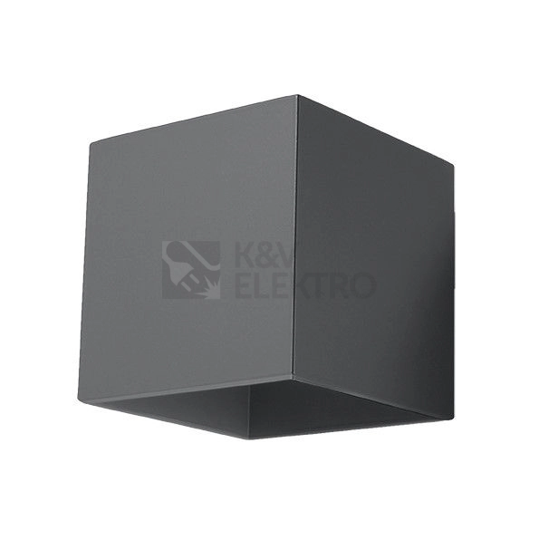 Obrázek produktu Nástěnné svítidlo SOLLUX Quad 1 G9 1x40W bez zdroje SL.0565 antracit 0