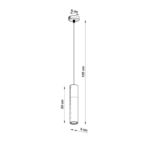 Lustr SOLLUX Pablo GU10 1x40W bez zdroje SL.0632 přírodní dřevo a ocel černá (obrázek 4)