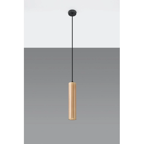 Lustr SOLLUX Lino GU10 1x40W bez zdroje SL.0636 přírodní dřevo (obrázek 7)