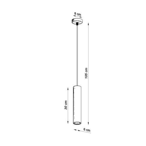 Lustr SOLLUX Lino GU10 1x40W bez zdroje SL.0636 přírodní dřevo (obrázek 3)