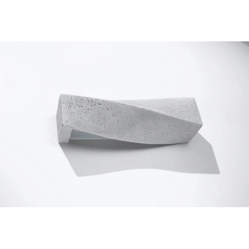 Nástěnné svítidlo SOLLUX Sigma E27 2x60W bez zdroje SL.0644 beton