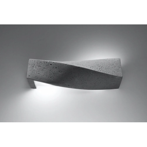 Nástěnné svítidlo SOLLUX Sigma E27 2x60W bez zdroje SL.0644 beton (obrázek 3)