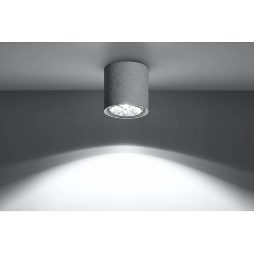 Stropní bodové svítidlo SOLLUX Cullo GU10 1x40W bez zdroje SL.0645 beton (obrázek 5)