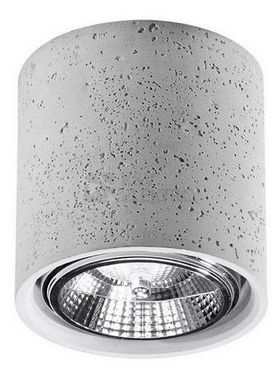 Obrázek produktu Stropní bodové svítidlo SOLLUX Cullo GU10 1x40W bez zdroje SL.0645 beton 0