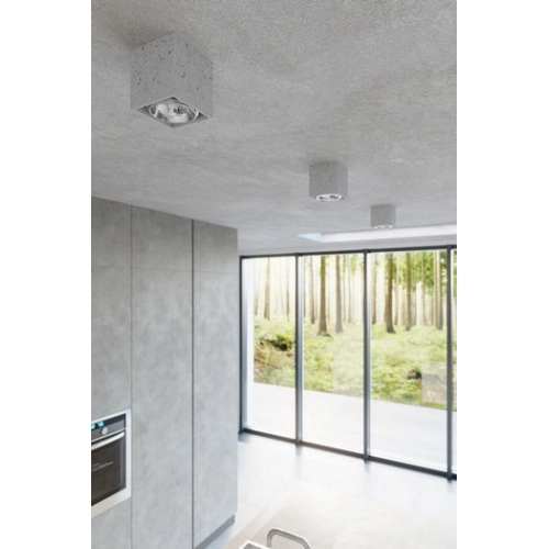 Stropní svítidlo SOLLUX Valde GU10 1x40W bez zdroje SL.0646 beton (obrázek 7)