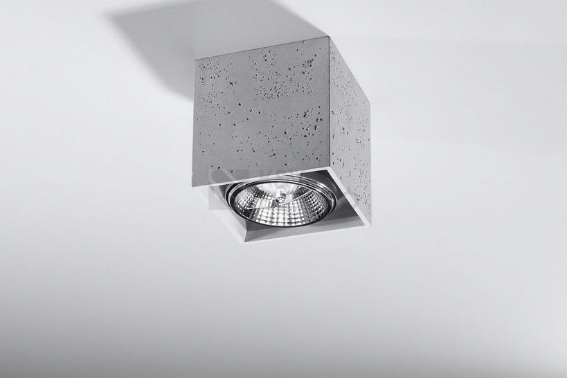 Obrázek produktu Stropní svítidlo SOLLUX Valde GU10 1x40W bez zdroje SL.0646 beton 1