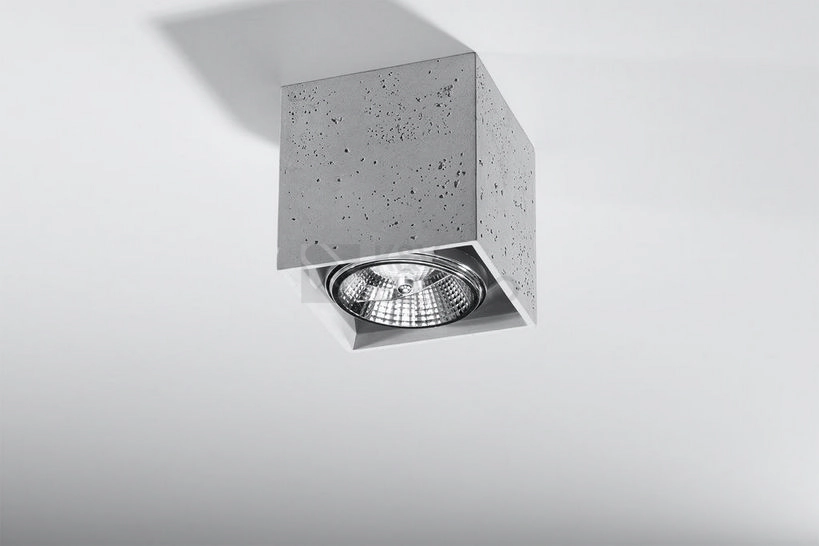Obrázek produktu Stropní svítidlo SOLLUX Valde GU10 1x40W bez zdroje SL.0646 beton 1