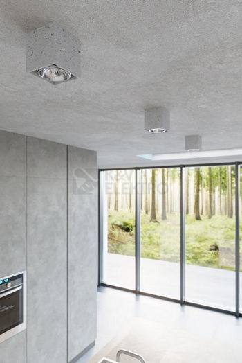 Obrázek produktu Stropní svítidlo SOLLUX Valde GU10 1x40W bez zdroje SL.0646 beton 6