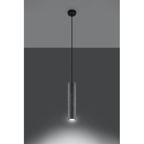 Lustr SOLLUX Luvo 1 GU10 1x40W bez zdroje SL.0653 beton (obrázek 4)