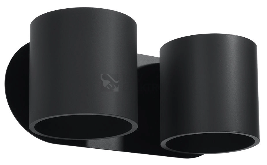 Obrázek produktu Nástěnné svítidlo SOLLUX Orbis 2 G9 2x40W bez zdroje SL.0660 černá 0