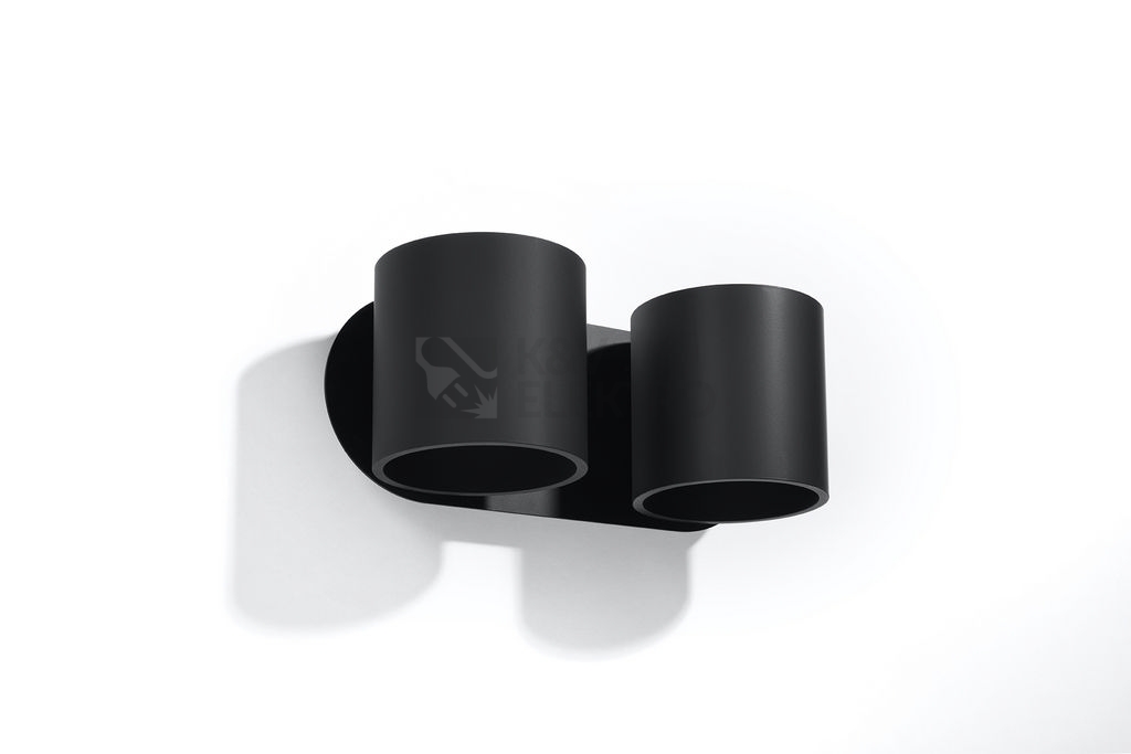 Obrázek produktu Nástěnné svítidlo SOLLUX Orbis 2 G9 2x40W bez zdroje SL.0660 černá 1