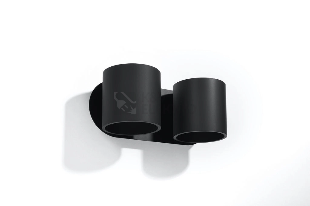Obrázek produktu Nástěnné svítidlo SOLLUX Orbis 2 G9 2x40W bez zdroje SL.0660 černá 1