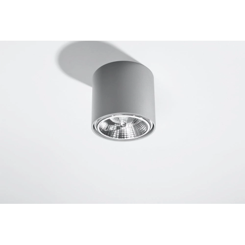 Stropní svítidlo SOLLUX Tiube GU10 1x40W bez zdroje SL.0696 šedá (obrázek 4)