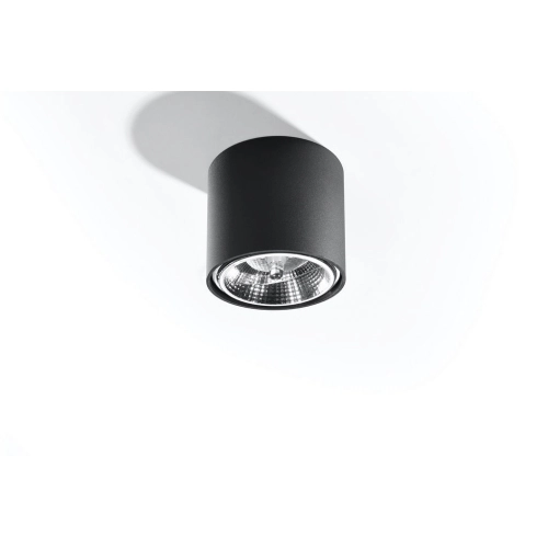Stropní svítidlo SOLLUX Tiube GU10 1x40W bez zdroje SL.0697 černá (obrázek 4)