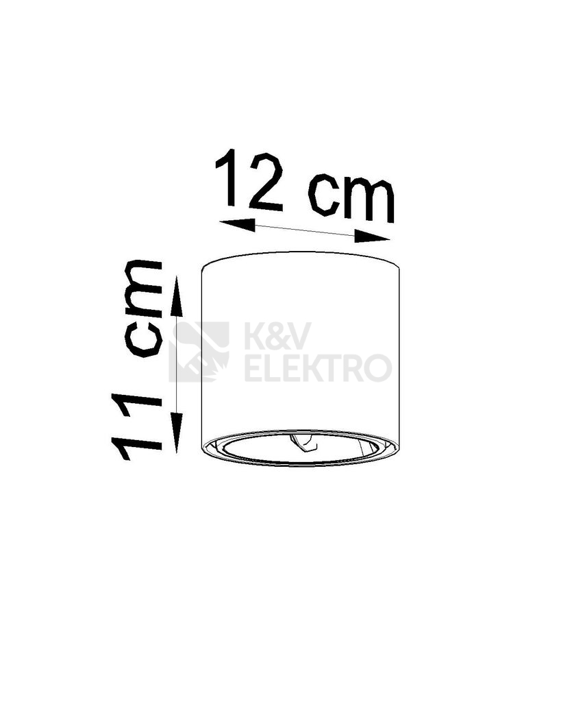 Obrázek produktu Stropní svítidlo SOLLUX Tiube GU10 1x40W bez zdroje SL.0697 černá 3