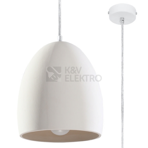 Lustr SOLLUX Flawiusz E27 1x60W bez zdroje SL.0848 keramika