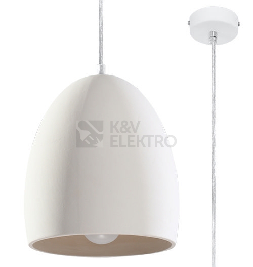 Obrázek produktu Lustr SOLLUX Flawiusz E27 1x60W bez zdroje SL.0848 keramika 0