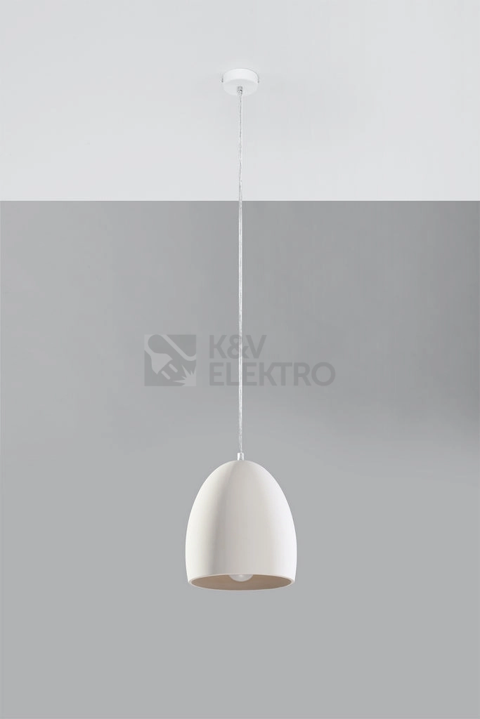 Obrázek produktu Lustr SOLLUX Flawiusz E27 1x60W bez zdroje SL.0848 keramika 1