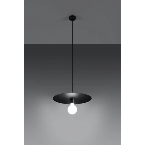 Lustr SOLLUX Flavio E27 1x60W bez zdroje SL.0853 černá (obrázek 3)