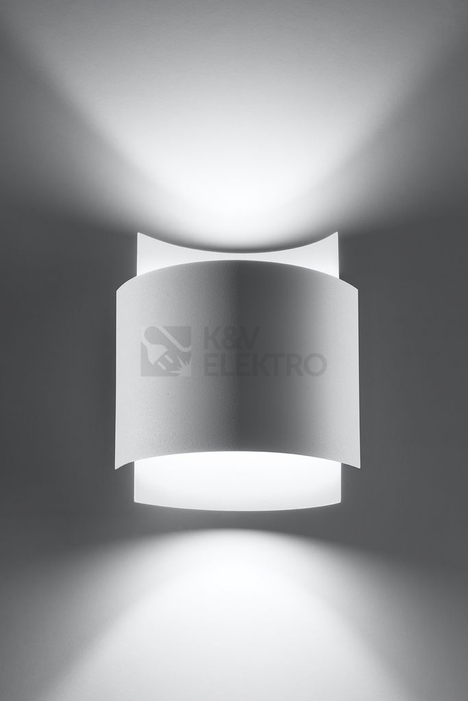 Obrázek produktu Nástěnné svítidlo SOLLUX Impact G9 1x40W bez zdroje SL.0857 bílá 2