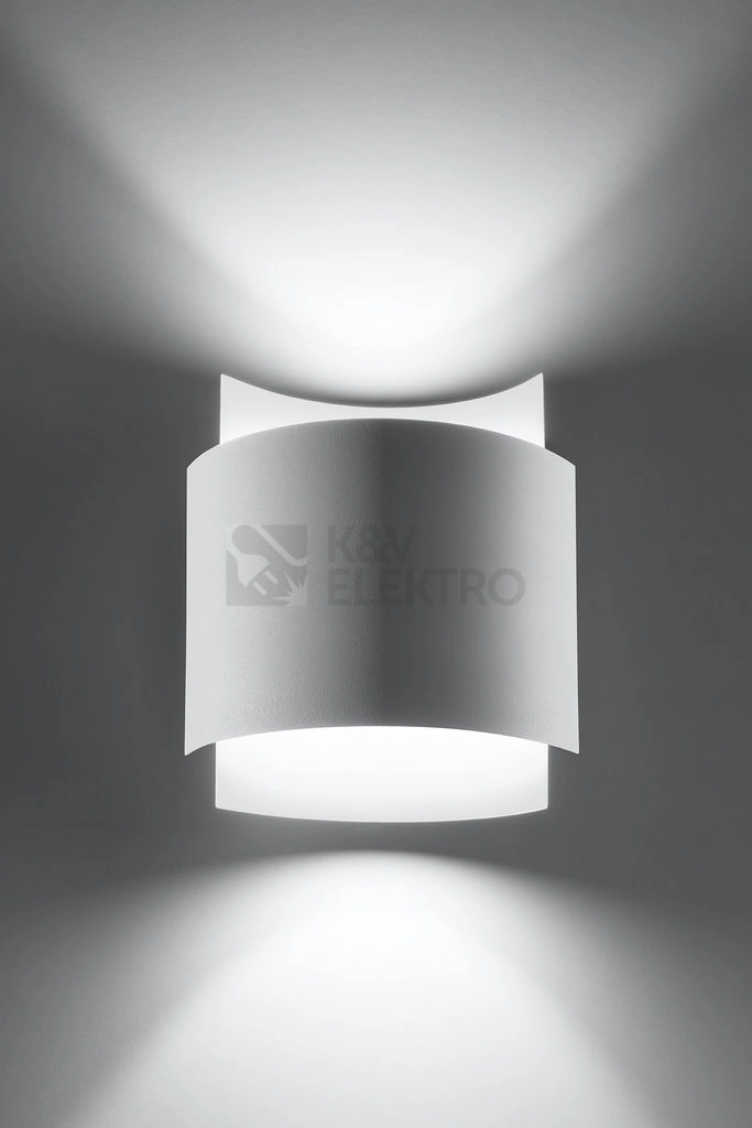 Obrázek produktu Nástěnné svítidlo SOLLUX Impact G9 1x40W bez zdroje SL.0857 bílá 2