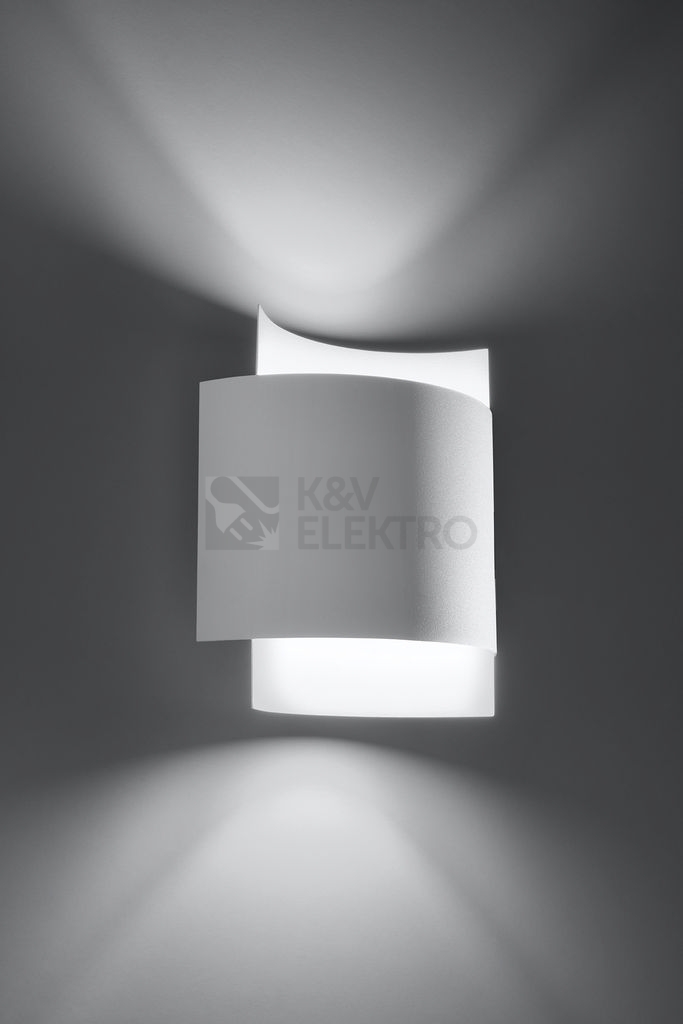Obrázek produktu Nástěnné svítidlo SOLLUX Impact G9 1x40W bez zdroje SL.0857 bílá 3
