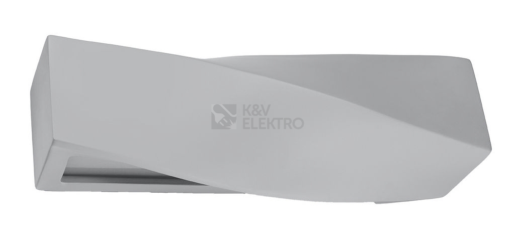 Obrázek produktu Nástěnné keramické svítidlo SOLLUX Sigma E27 1x60W bez zdroje SL.0869 šedá 0