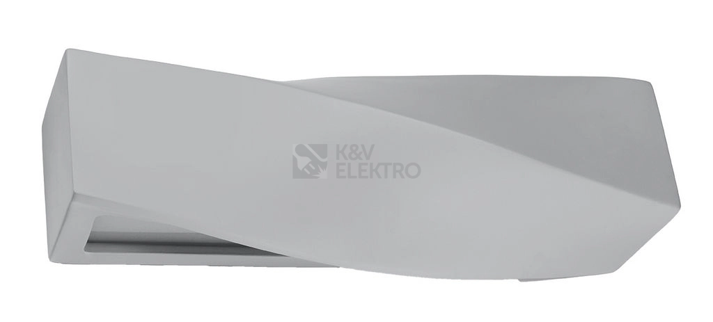 Obrázek produktu Nástěnné keramické svítidlo SOLLUX Sigma E27 1x60W bez zdroje SL.0869 šedá 0