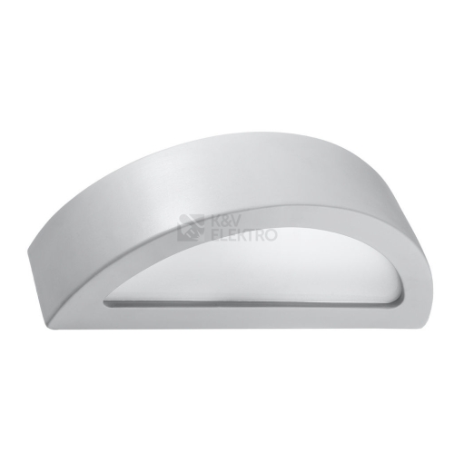 Nástěnné keramické svítidlo SOLLUX Atena E27 1x60W bez zdroje SL.0873 šedá