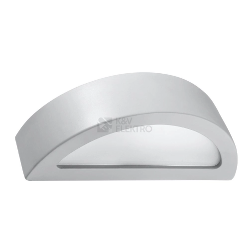 Nástěnné keramické svítidlo SOLLUX Atena E27 1x60W bez zdroje SL.0873 šedá